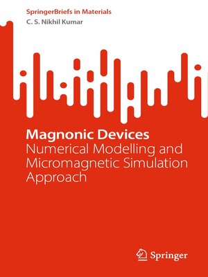 cover image of Magnonic Devices